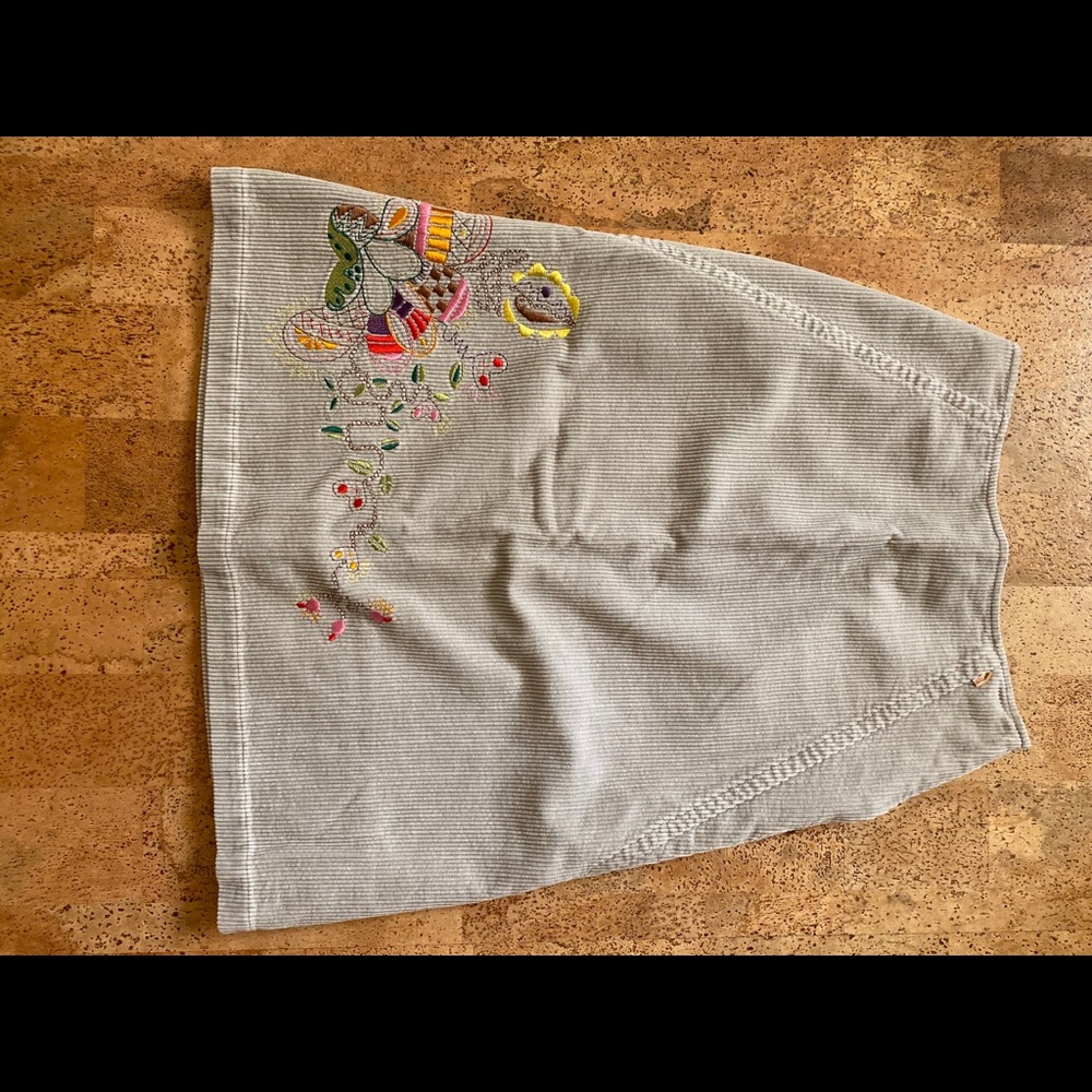 Beautiful Oilily corduroy skirt
